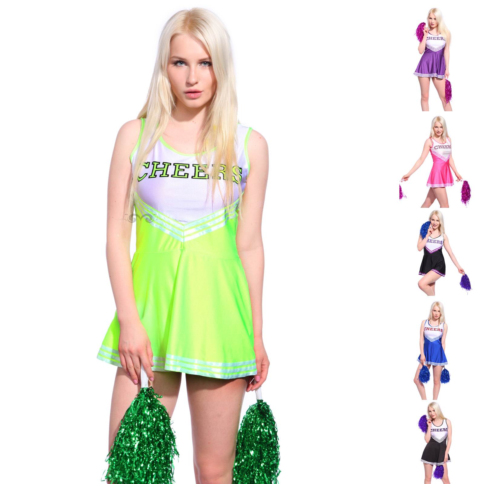 F1537-5 Ladies Cheerleading Costumes Outfit